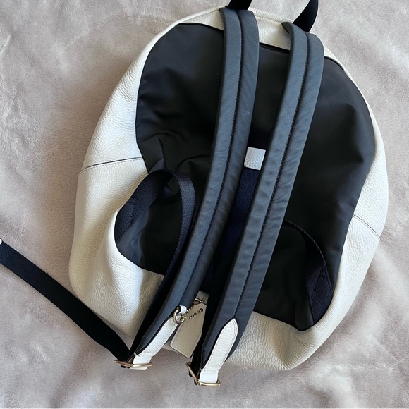 Coach Medium Charlie Backpack in Chalk - Picture 2 of 16